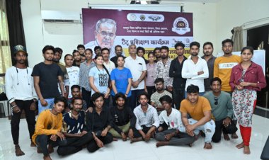 टैटू प्रशिक्षण कार्यक्रम का शुभारंभ