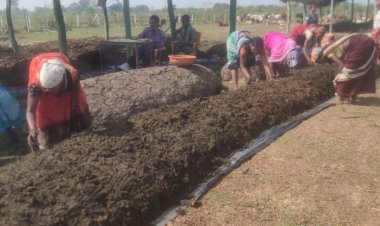 केवल जैविक खाद् बेचकर महिला समूहों ने कमायंे 5.29 करोड़ रूपये