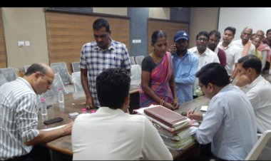 जनचौपाल में 41 आवेदन आएं   कलेक्टर डॉ. भुरे ने नियमानुसार कार्रवाई करने के दिए निर्देश   