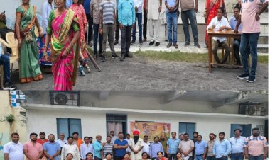 बिलासपुर भाजपा पश्चिमी मंडल में हरेली पर्व धूमधाम से मनाया गया