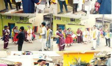 गोंडवाना गणतंत्र पार्टी प्रत्याशी फरीद कुरैशी के पक्ष में वोट देने की अपील कर रहे है।