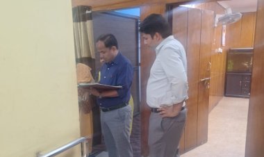 कलेक्टर ने किया मतस्य और पीएचई विभाग का औचक निरीक्षण   कर्मचारियों को समय पर उपस्थिति देने के सख्त निर्देश