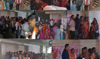 जनसंपर्क में जुटे पार्षद पद के उम्मीदवार , घनश्याम रक्सेल उर्फ बल्लू भाई,लोगों ने जताया भरपूर प्यार ,