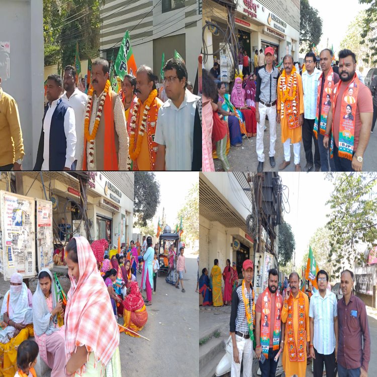 पार्षद प्रत्याशी चुनावी, जनसंपर्क, प्रचार प्रसार अंतिम चरणों पर