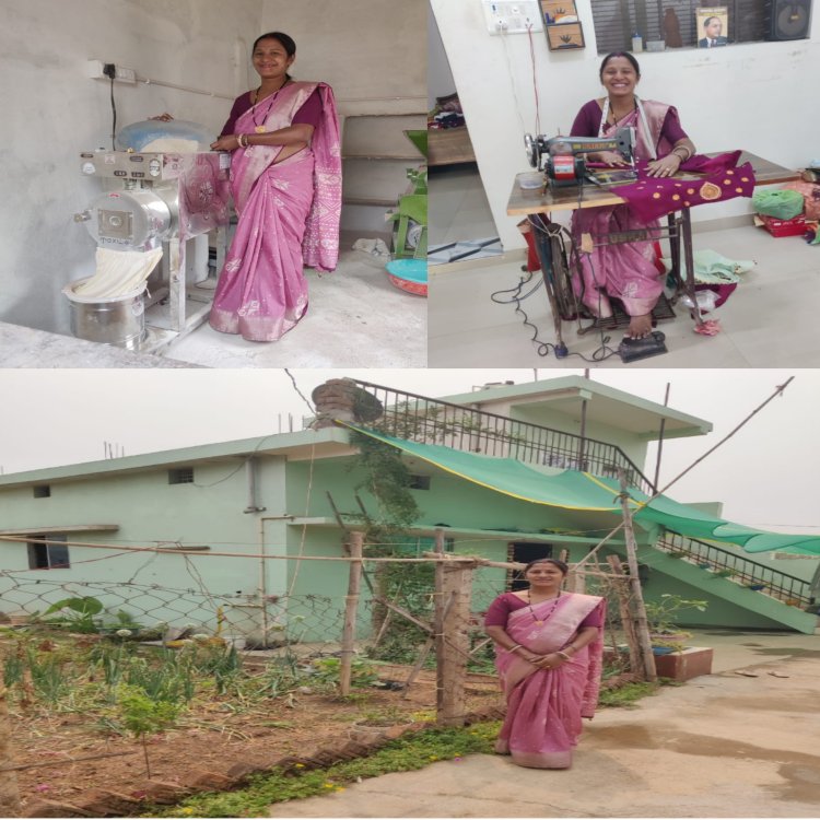 कभी मजदूरी कर घर का खर्च चलाने वाली सुषमा ने अपनी आय से कराया 3 बीएचके घर का निर्माण