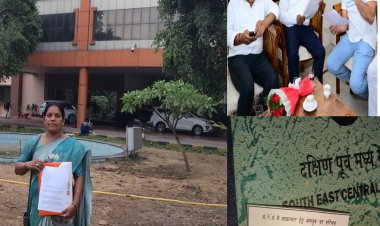 पूर्व विधायक ने रेल जमीन पर अवैध अतिक्रमण करने  पर  रखी जांच की मांग, पीड़ित विधवा महिला ने लगाई न्याय की गुहार