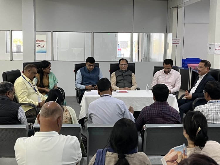 एरोड्रम कमिटी व एरोड्रम इन्वायरमेंट मैनेजमेंट कमिटी की बैठक संपन्न