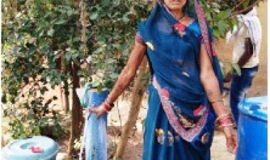 40 किलो लीटर के उच्च स्तरीय जलागार और 140 नल कनेक्शनों से घर-घर पहुंच रहा साफ पानी