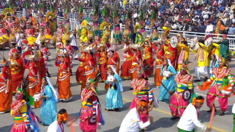 छत्तीसगढ़ के गेड़ी नृत्य ने कर्तव्य पथ पर रचा इतिहास