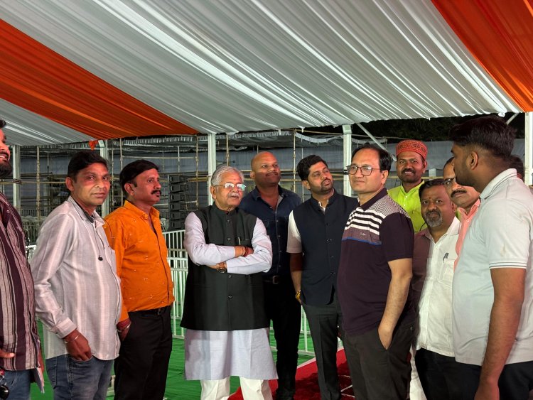 रहांगी में मुख्यमंत्री के कार्यक्रम की तैयारी पूर्ण*  *कलेक्टर-विधायक ने देर रात किया अंतिम निरीक्षण