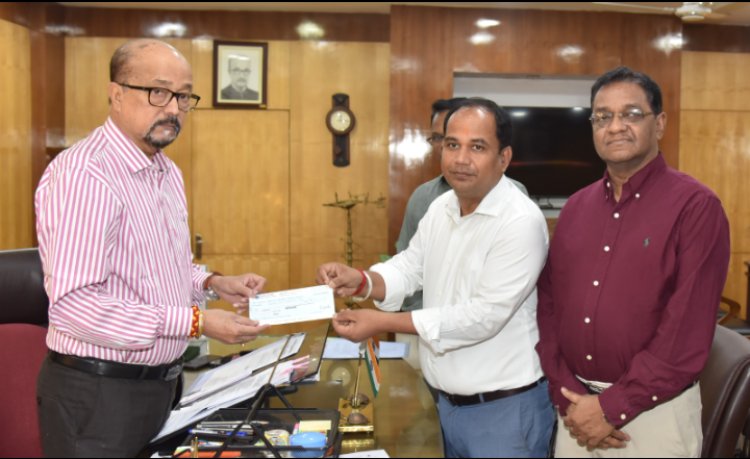 राज्यपाल श्री रमन डेका ने रेडक्रॉस सोसायटी संरक्षक के रूप में ली सदस्यता